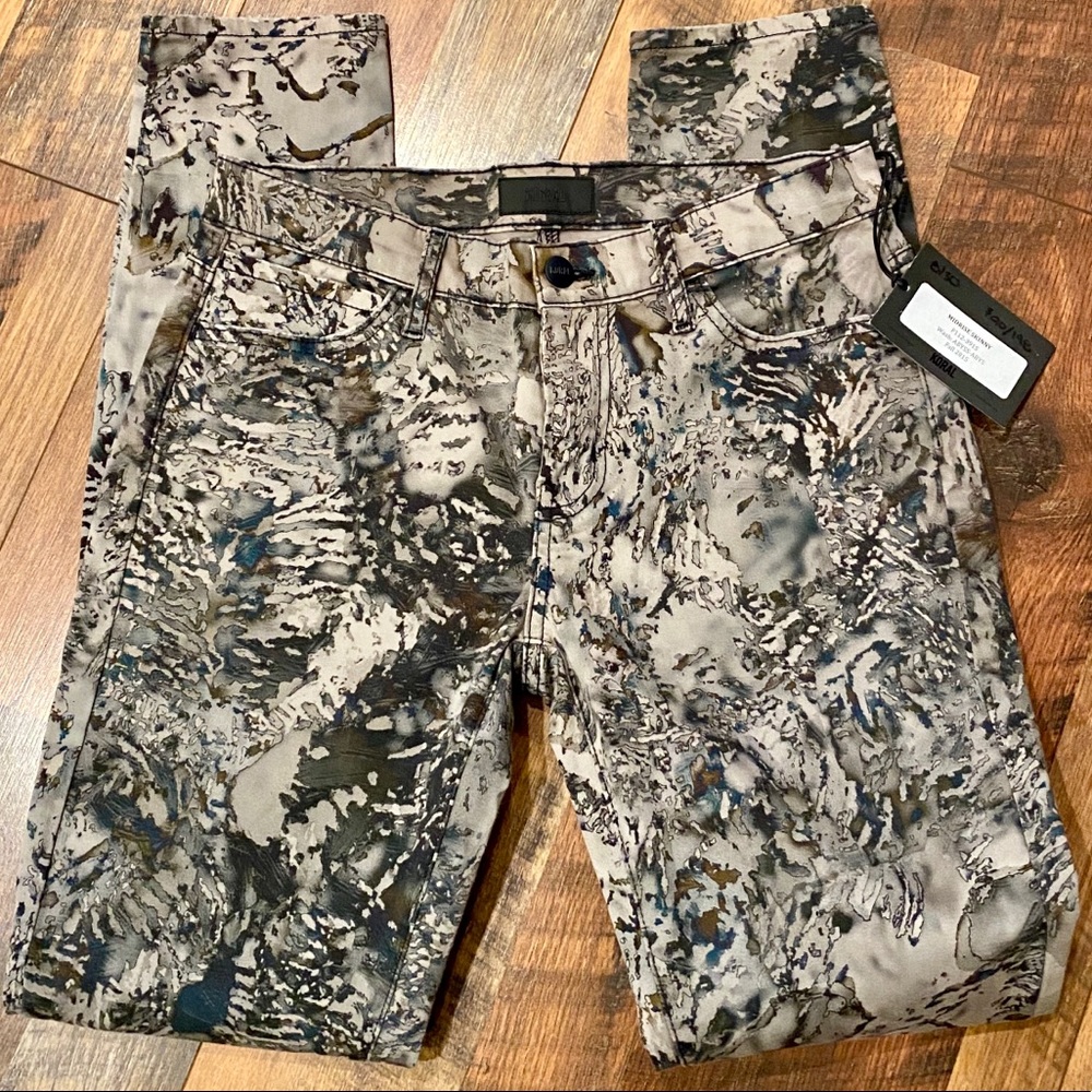 KORAL Midrise Skinny "Abyss" Stretch Jeans NWT